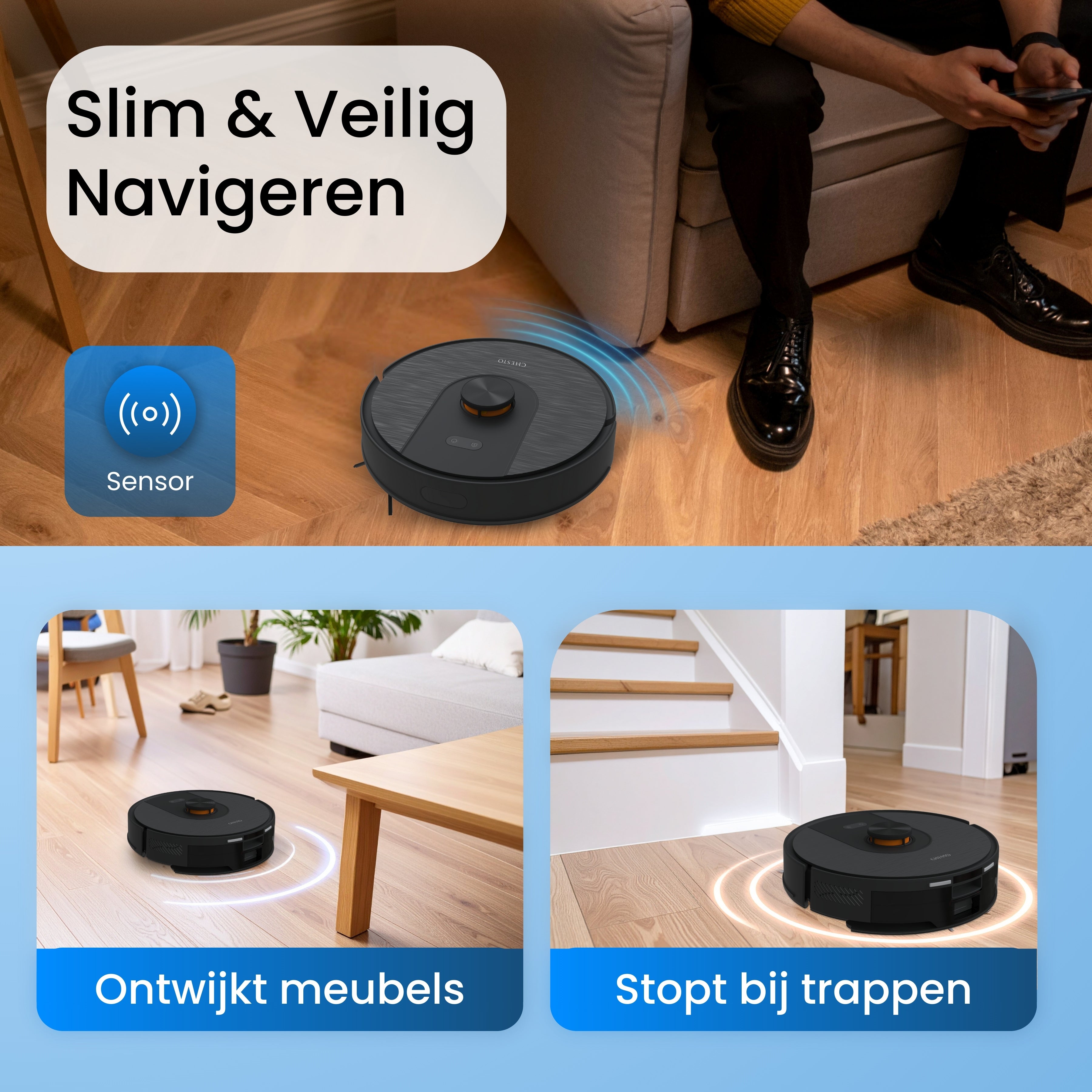 Chesto Robotstofzuiger T2