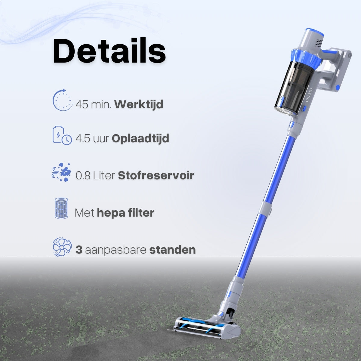 Chesto Steelstofzuiger T1