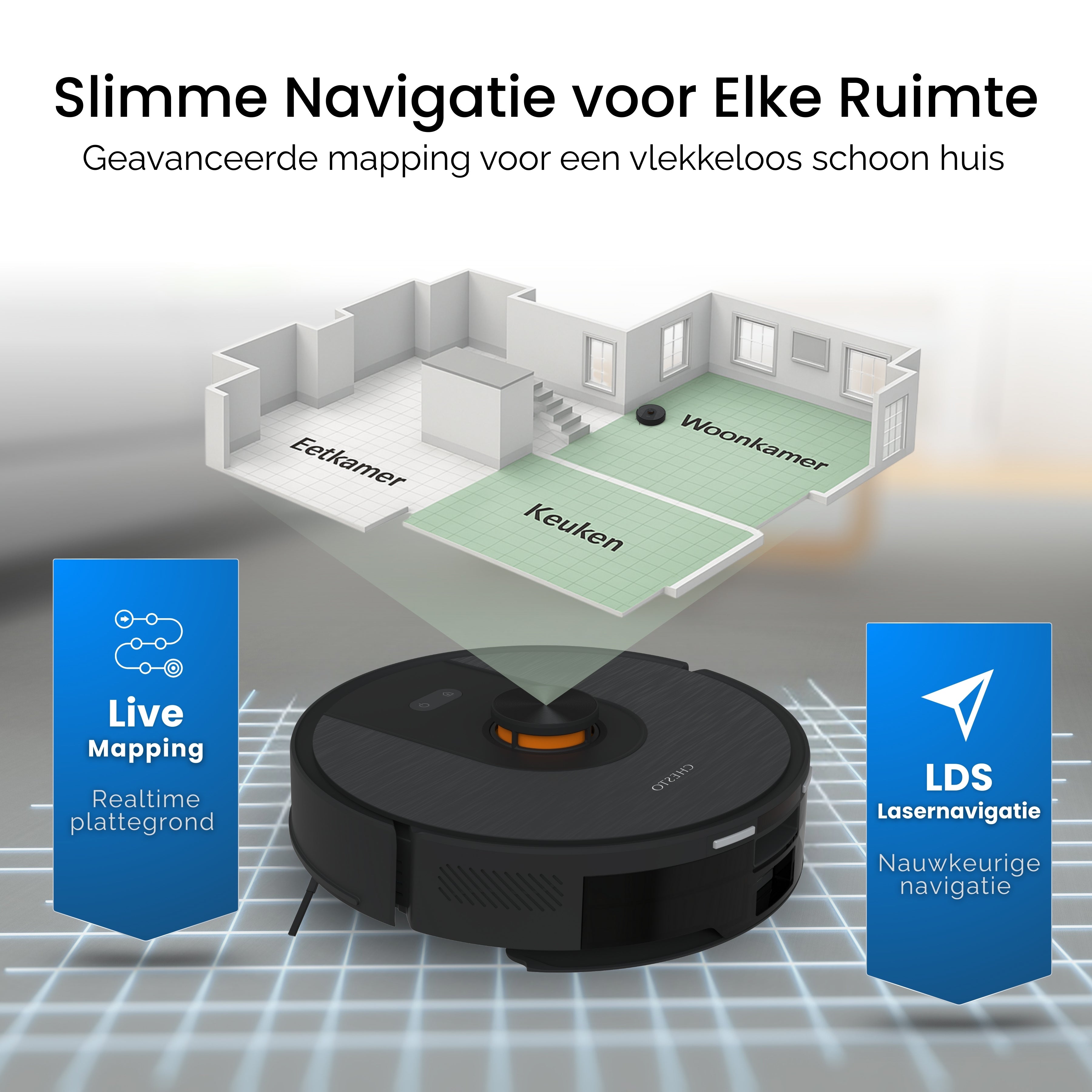 Chesto Robotstofzuiger T2