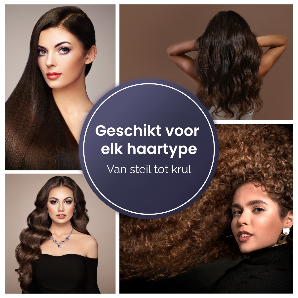 Slimme temperatuurregeling en haarbescherming