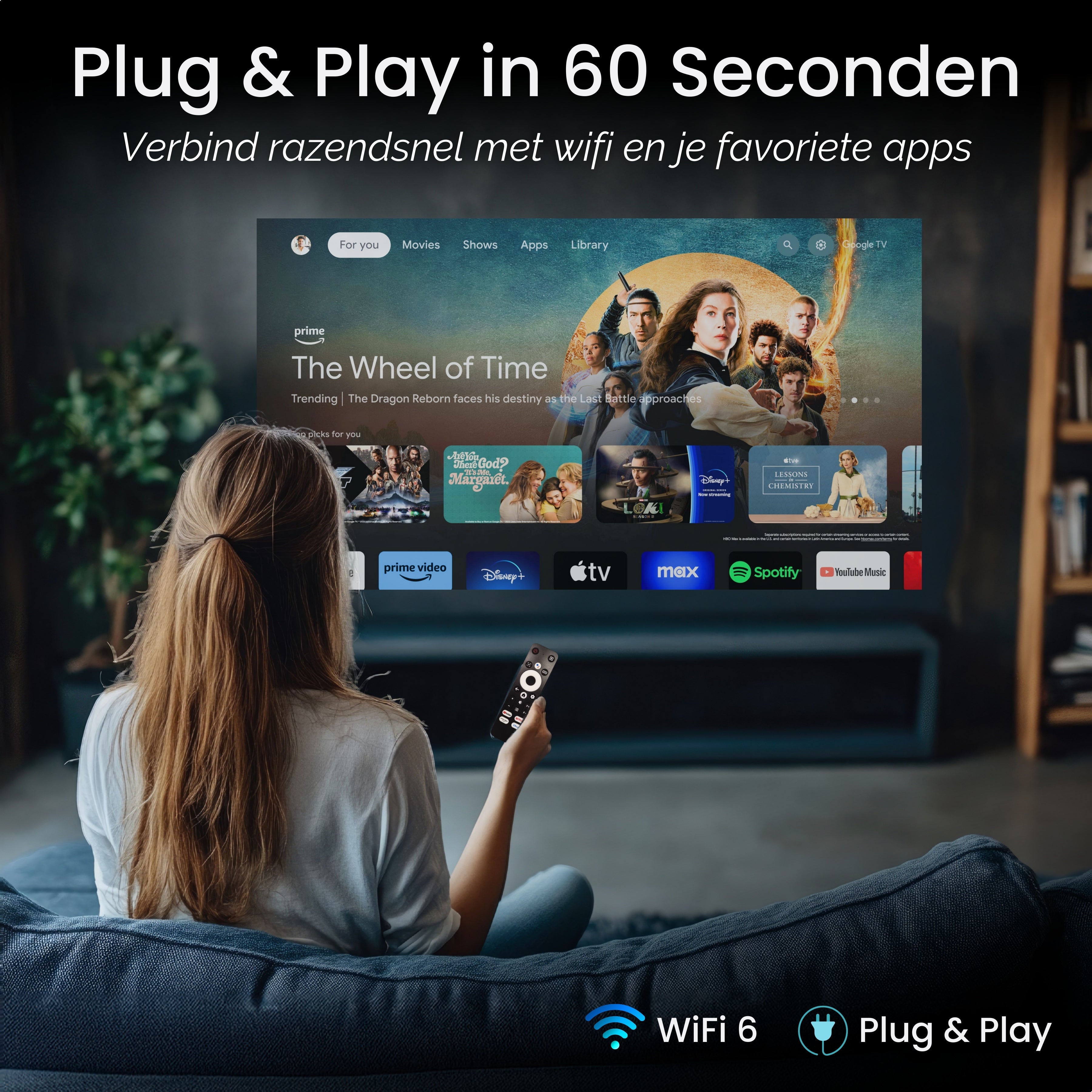 Chesto beamer Full HD Google tv